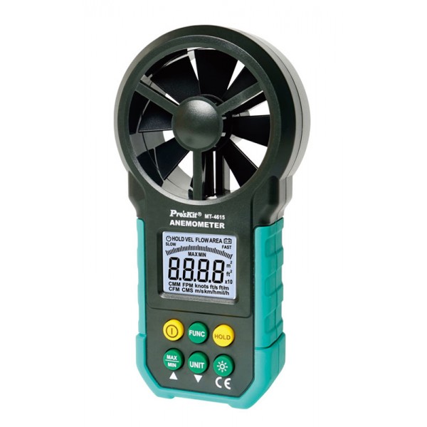 PROSKIT ψηφιακό ανεμόμετρο MT-4615, 0.8~40m/s - PROSKIT