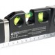 PROSKIT γραμμικό αλφάδι laser PD-161-C με κόκκινη δέσμη, μετροταινία