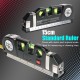 PROSKIT γραμμικό αλφάδι laser PD-161-C με κόκκινη δέσμη, μετροταινία