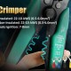 PROSKIT αυτόματη πρέσα ακροδεκτών 8PK-371D με απογυμνωτή, 210mm