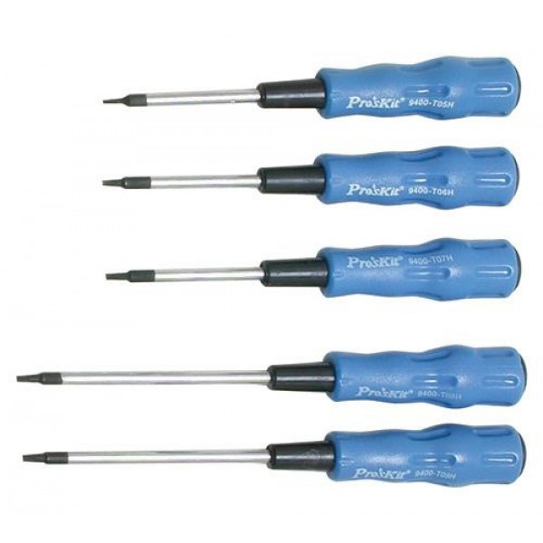 PROSKIT σετ κατσαβιδιών Torx SW-2125H, 5τμχ - Κατσαβίδια