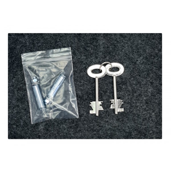 POWERTECH χρηματοκιβώτιο ασφαλείας PT-1195 με κλειδί, 23x17x17cm, 3.5kg