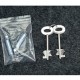 POWERTECH χρηματοκιβώτιο ασφαλείας PT-1195 με κλειδί, 23x17x17cm, 3.5kg