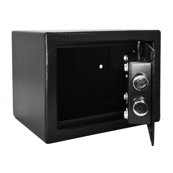 POWERTECH χρηματοκιβώτιο ασφαλείας PT-1195 με κλειδί, 23x17x17cm, 3.5kg - Χρηματοκιβώτια - Κλειδοθήκες
