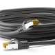 GOOBAY καλώδιο δικτύου 91590, CAT 7 S/FTP, 500MHz, CU, 1m, μαύρο
