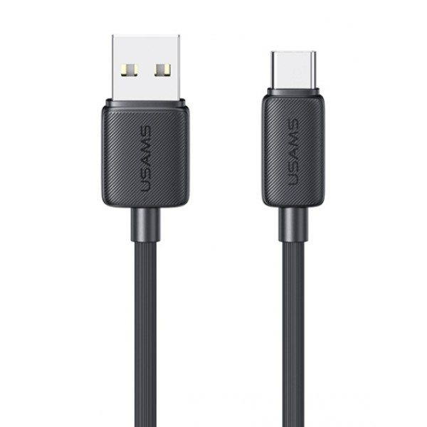 USAMS καλώδιο USB-C σε USB US-SJ688, 15W, 480Mbps, 1m, μαύρο - USAMS
