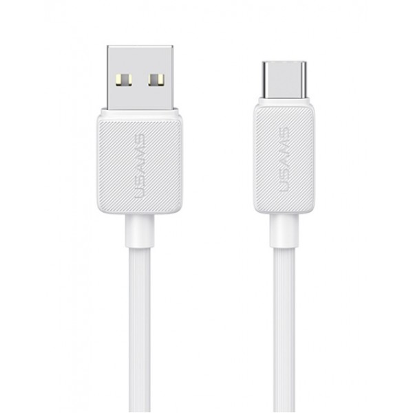USAMS καλώδιο USB-C σε USB US-SJ688, 15W, 480Mbps, 1m, λευκό - USAMS