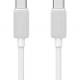 USAMS καλώδιο USB-C σε USB-C US-SJ691, 60W, 480Mbps, 1m, λευκό