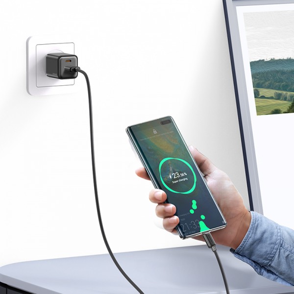 USAMS καλώδιο USB-C σε USB US-SJ688, 15W, 480Mbps, 1m, μπλε - USAMS