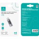 USAMS αντάπτορας USB-C US-SJ682 με οθόνη, 100W, γκρι