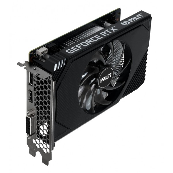 PALIT VGA GeForce RTX 3050 StormX NE63050018JE-1070F, 6GB GDDR6, 96bit - Κάρτες Γραφικών