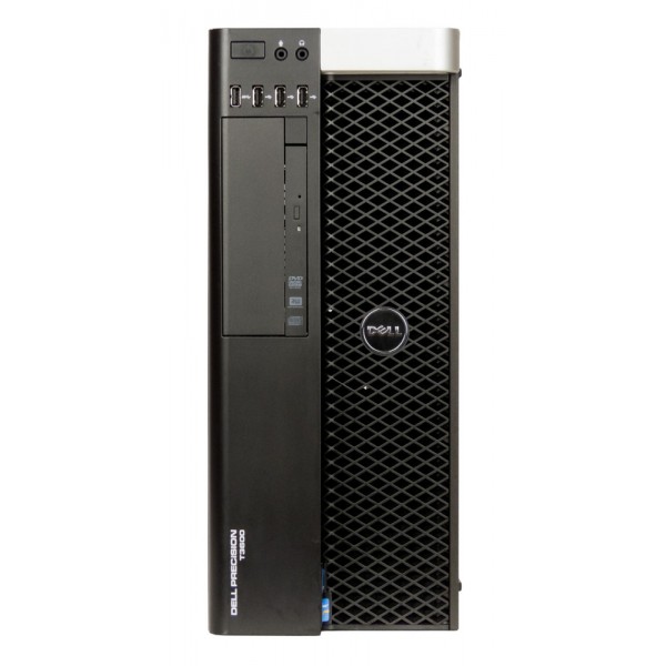 DELL PC Precision T3600 Tower, Refurbished Grade A Repainted, E5-1603, 16GB, 240GB SSD, Nvidia Quadro 4000, DVD, FreeDOS - Dell