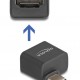 DELOCK αντάπτορας USB-C σε HDMI 64256, 4K/30Hz, μαύρος