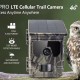 SUNTEK smart ηλιακή κάμερα κυνηγού HC-600PRO, PIR, 4G, 30MP/2K, SD, IP65