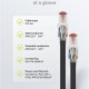 GOOBAY βύσμα RJ45 65942, CAT 6 UTP, tool-free, λευκό