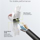 GOOBAY βύσμα RJ45 65942, CAT 6 UTP, tool-free, λευκό