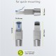 GOOBAY βύσμα RJ45 65939, CAT 6A STP, tool-free, ασημί