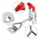 POWERTECH κλείστρο ρυθμιζόμενο TOOL-0097, 8.9 έως 11cm, 4τμχ