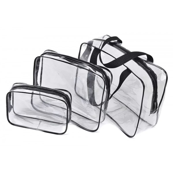 Σετ νεσεσέρ BQ60, αδιάβροχα, διάφανα, 3τμχ