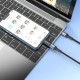 CELEBRAT αντάπτορας Lightning σε USB-C CA-03, 2A, 480Mbps, μαύρος
