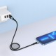 CELEBRAT αντάπτορας USB 3.0 σε USB-C CA-01, 3A, 5Gbps, μαύρος