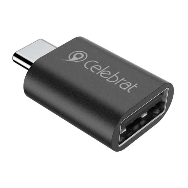 CELEBRAT αντάπτορας USB-C σε USB 3.0 CA-04, 5Gbps, μαύρος - CELEBRAT