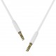 CELEBRAT καλώδιο ήχου 3.5mm AU-01, AUX, 1m, λευκό