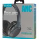 CELEBRAT headphones A33, ασύρματα & ενσύρματα, ANC, 40mm, 300mAh, μαύρα