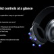 CELEBRAT headphones A34, ασύρματα & ενσύρματα, 40mm, 300mAh, μαύρα