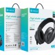 CELEBRAT headphones A34, ασύρματα & ενσύρματα, 40mm, 300mAh, μαύρα
