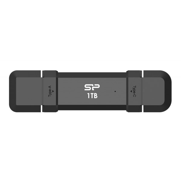 SILICON POWER εξωτερικός SSD Marvel Xtreme DS72, USB-C/USB 3.2, 1TB, μαύρο