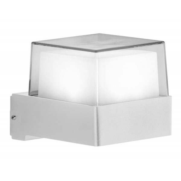 POWERTECH LED φωτιστικό τοίχου HLL-0156, 7W, 4000K, 560lm, IP65, λευκό - Φωτιστικά τοίχου