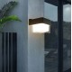 POWERTECH LED φωτιστικό τοίχου HLL-0157, 7W, 4000K, 560lm, IP65, μαύρο