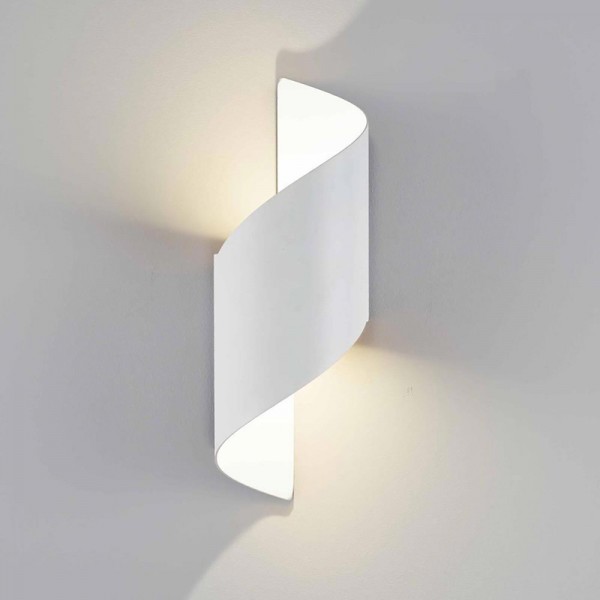 POWERTECH LED φωτιστικό τοίχου HLL-0162, 10W, 4000K, 800lm, IP65, λευκό - Powertech
