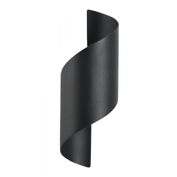 POWERTECH LED φωτιστικό τοίχου HLL-0163, 10W, 4000K, 850lm, IP65, μαύρο - Powertech