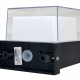 POWERTECH LED φωτιστικό τοίχου HLL-0157, 7W, 4000K, 560lm, IP65, μαύρο