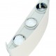 POWERTECH LED φωτιστικό τοίχου HLL-0160, 6W, 4000K, 510lm, IP65, λευκό