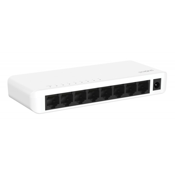 STRONG switch SW8000P, 8x Gigabit θύρες, 1000Mbps - STRONG