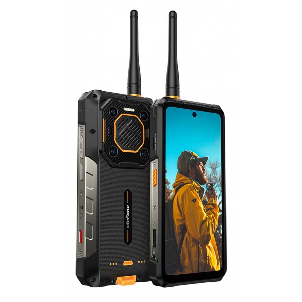 ULEFONE smartphone Armor 26 Ultra WT, 6.78" 12/512GB, 5G 15600mAh, μαύρο - Smartphones