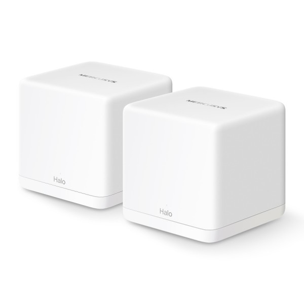 MERCUSYS Mesh WiFi 6 System Halo H60X, 1500Mbps Dual Band, 2τμχ, V.1.0 - MERCUSYS