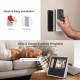BOTSLAB smart κουδούνι με κάμερα R801, 3MP/2K, WiFi, 5000mAh