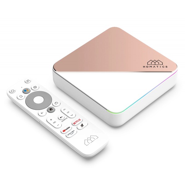 HOMATICS TV Box R 4K Plus, 4/32GB, WiFi, Google πιστοποίηση, Android 11 - Σύγκριση Προϊόντων