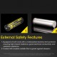 NITECORE επαναφορτιζόμενη μπαταρία τύπου 18650 NL1826R, 2600mAh, USB-C