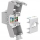 GOOBAY Keystone module RJ45 CAT 6A 90693, UTP, γκρι