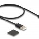 DELOCK HDMI splitter 18652 με downscaler πλήκτρο, 4 σε 1, 4K/60Hz, μαύρο