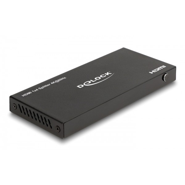 DELOCK HDMI splitter 18652 με downscaler πλήκτρο, 4 σε 1, 4K/60Hz, μαύρο - Σύγκριση Προϊόντων