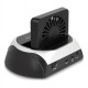 DELOCK docking station για M.2 NVMe/SATA ή 2.5"/3.5" SSD/HDD 64280, 10Gbps, μαύρο