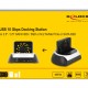 DELOCK docking station για M.2 NVMe/SATA ή 2.5"/3.5" SSD/HDD 64280, 10Gbps, μαύρο