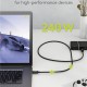 GOOBAY καλώδιο USB-C 74376, USB4, 240W, 80Gbps, 16K/60Hz, 1.2m, μαύρο