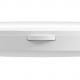 HOME USE καθρέφτης χειρός HUH-0184 με LED φως, 1x/3x zoom 180mAh, λευκός